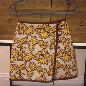 Topshop Jacquard Skirt